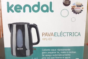 pava eléctrica kendal nueva sin uso! (1 año de garantía)