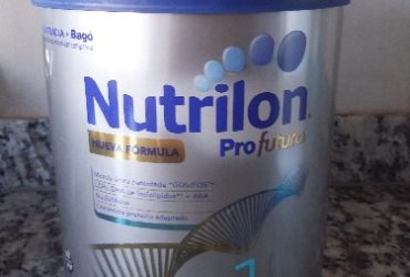 3 latas x 800 grs leche maternizada (0-6 meses) nutrilon profutura 1