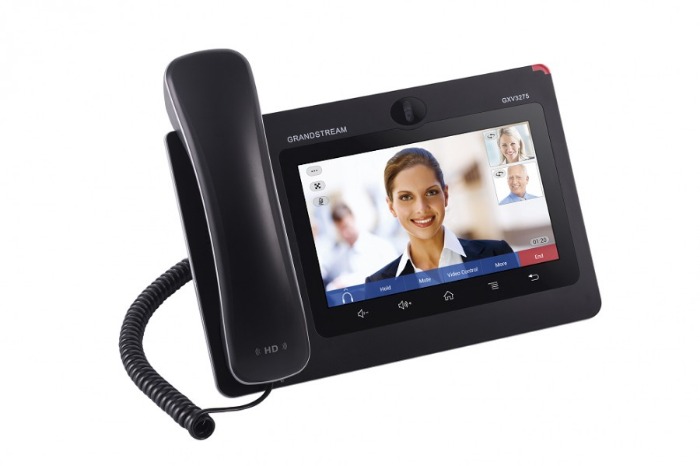 telefono ip grandstream gxv3275 *** muy poco uso ****este teléfono ip de estilo tablet destaca por encima de otros teléfonos de escritorio multi