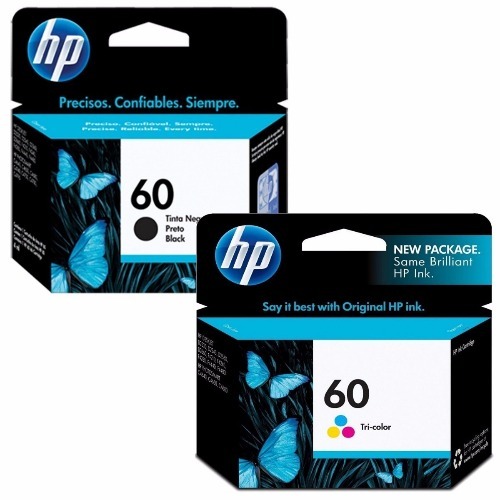 vendo cartuchos hp n°60 (color y negro)