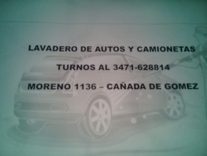 lavadero de autos y motos consulte por turnos cañada de gomez