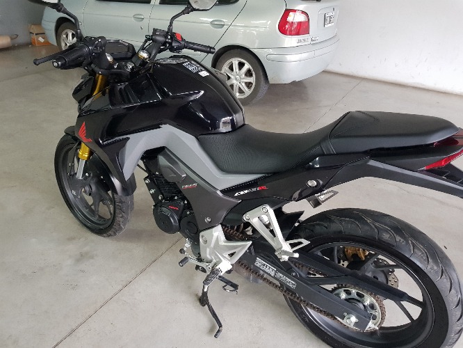 vendo honda cb 190 2016 estado como nueva