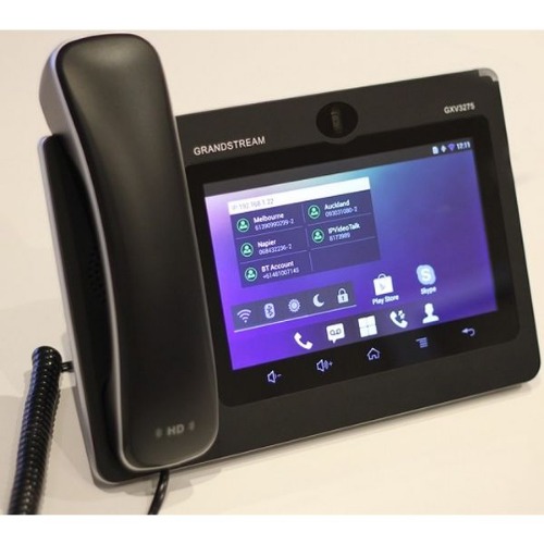 telefono ip grandstream gxv3275 *** muy poco uso ****este teléfono ip de estilo tablet destaca por encima de otros teléfonos de escritorio multi