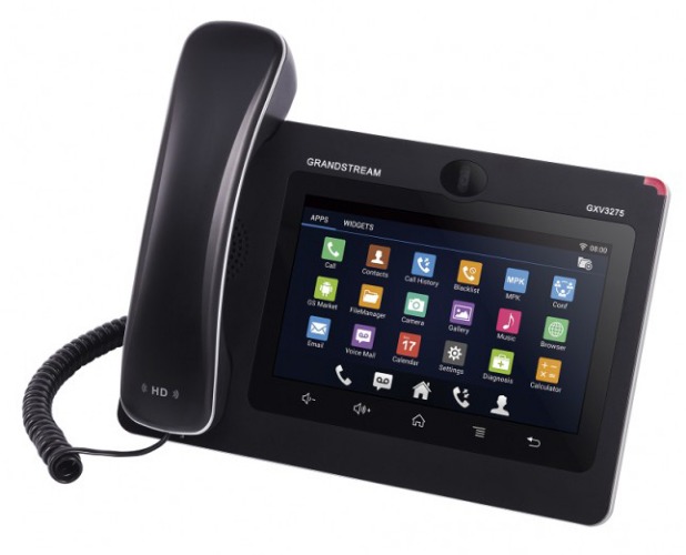 telefono ip grandstream gxv3275 *** muy poco uso ****este teléfono ip de estilo tablet destaca por encima de otros teléfonos de escritorio multi