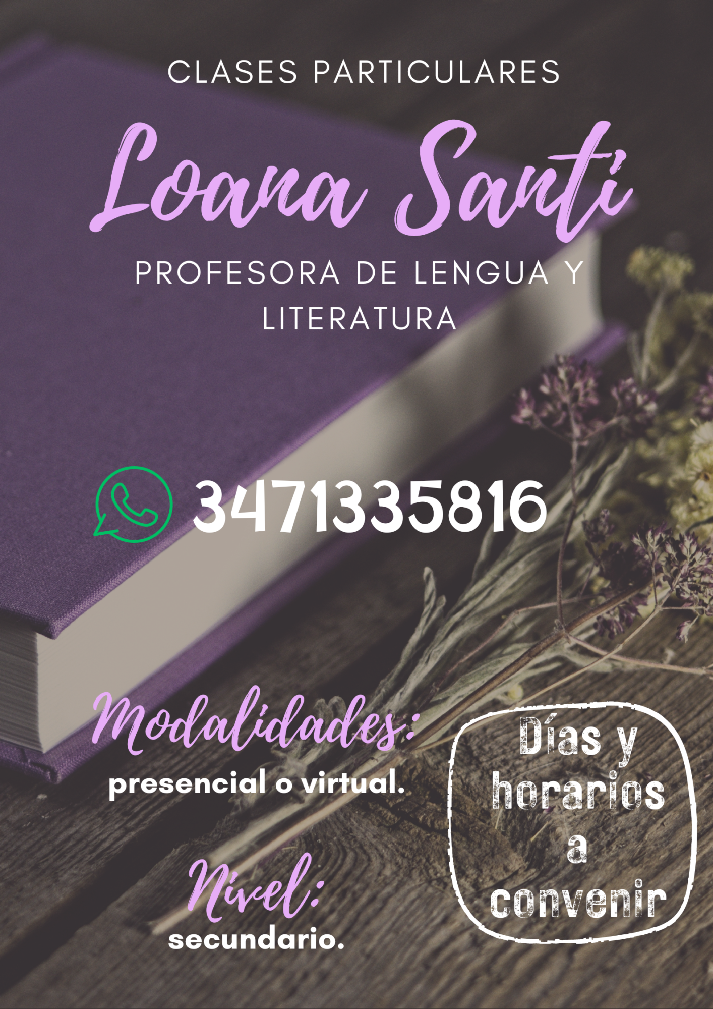 Clases particularesde Lengua y Literatur